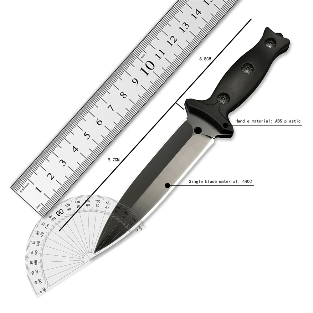 Custom Handmade Fixed Blade Bush Craft Hunting Knife With Sheath & Micarta Sheath Handle Hunting Knife For Survival