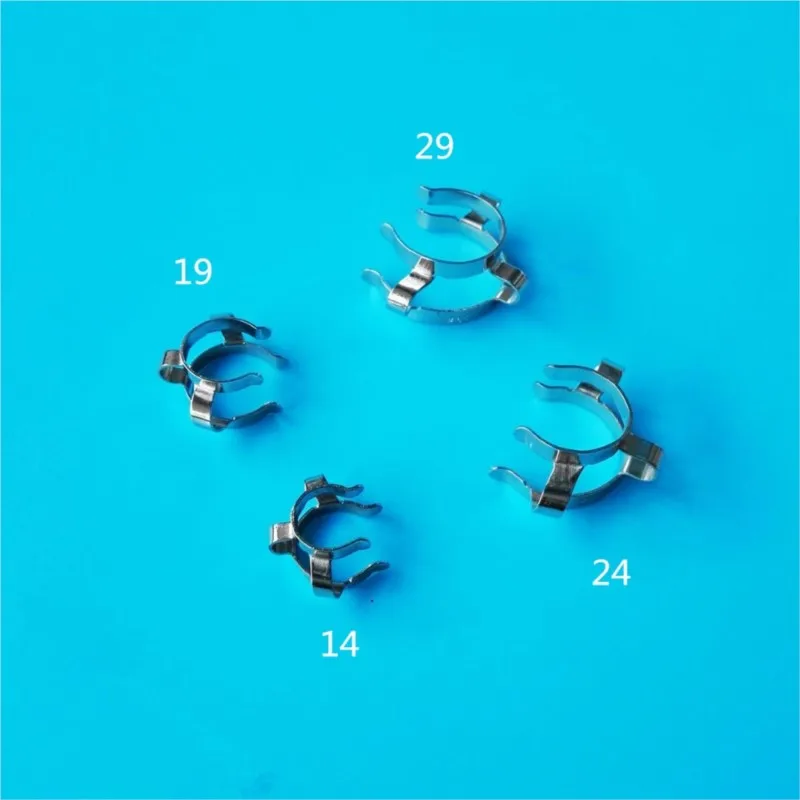

Зажим-клипса из нержавеющей стали для заземления стекла, 14 #19 #24 #29 #, 4 шт./партия