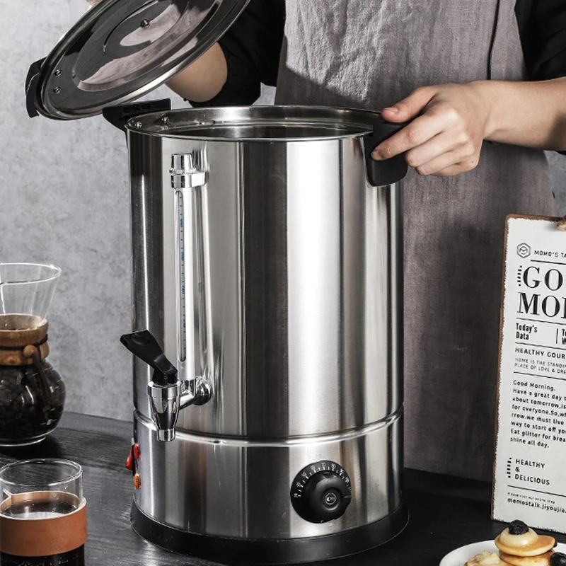 10L Electric Heating Water Bottle Constant Temperature Hot Coffee Milk Bucket