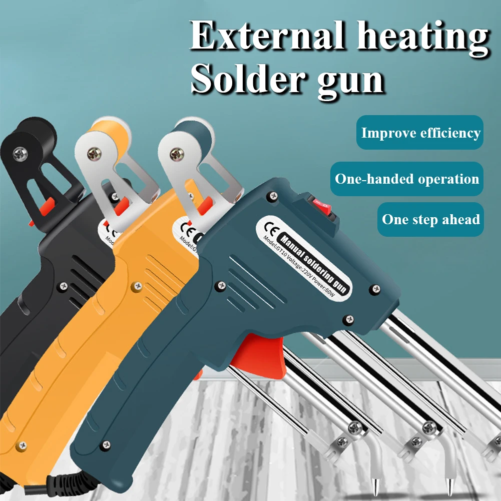 

Electric Soldering Iron 110V/220V 60W US/EU/UK Plug Hand-Held Internal Heating Automatically Send Tin Gun Welding Repair Tools