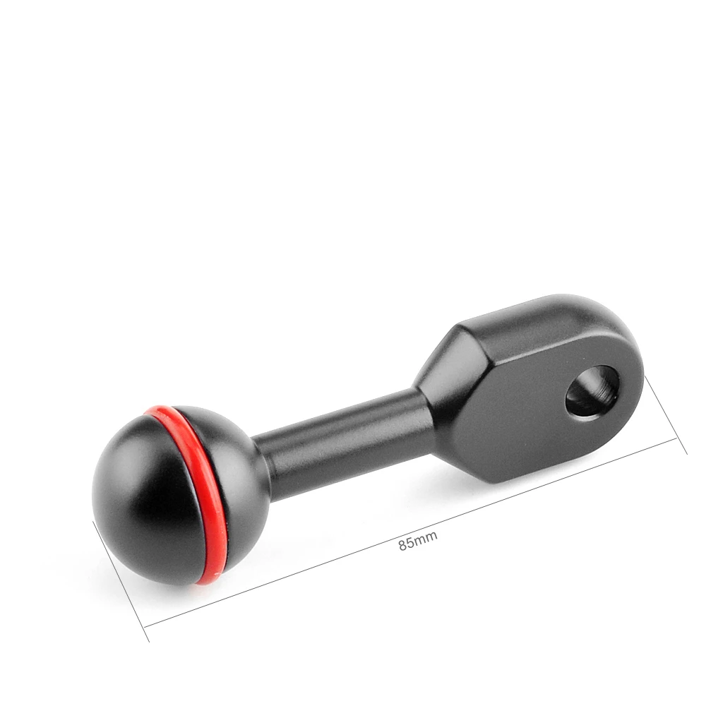 thumbnail image 2 of 2-Pack Aluminum Ball To YS Head Adapter Arms For Underwater Camera Lights & Strobes 2 of 12
