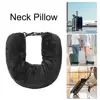 Travel Neck Pillow Self-filling Travel Pillow Portable Stuffable Neck Pillow for Travel with Refillable Support Cushion for Car 3