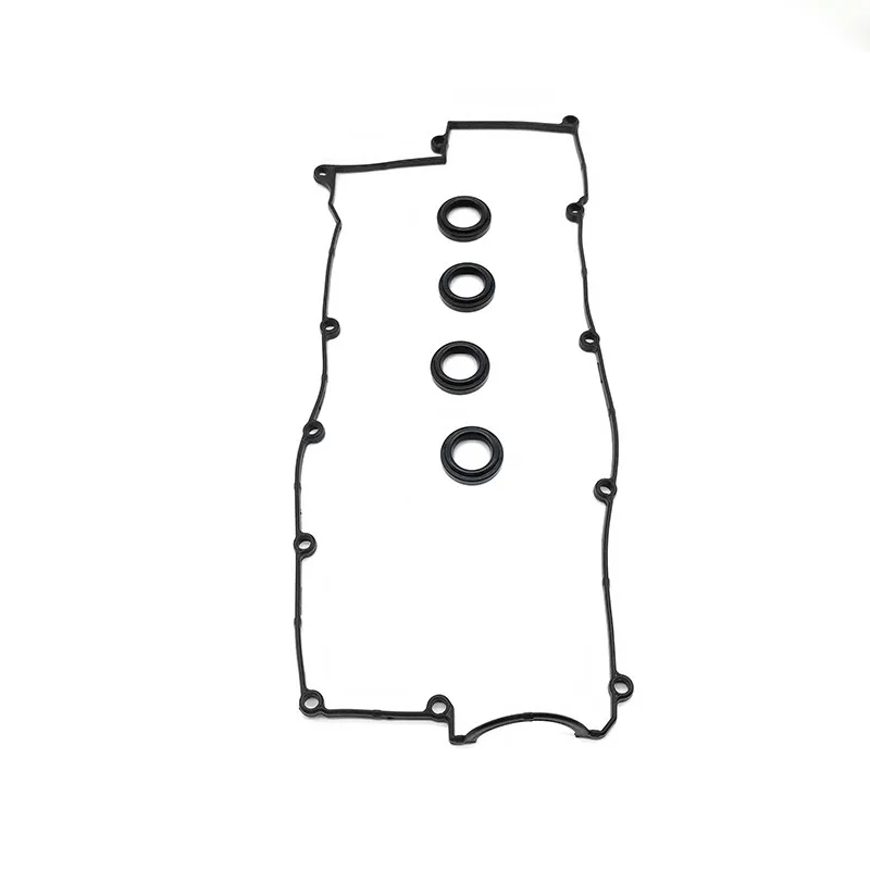 5PCS Cylinder Head Valve Cover Gasket for Hyundai Elantra Tucson Tiburon for Kia Sportage rubber gasket aluminum gasket kits