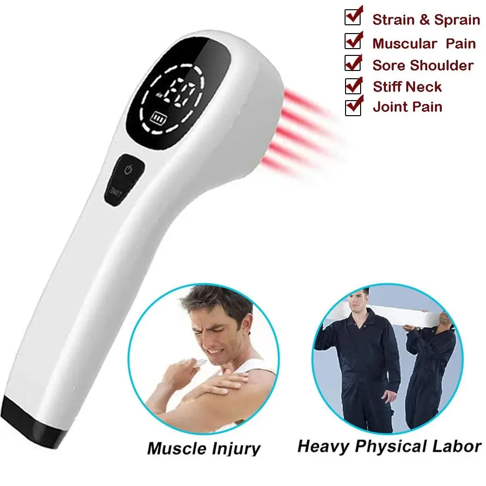 Ergonomic Infrared Pain Relief Device Heat Therapy for Neck Elbow Knee Back Shoulder Joints-Comfortable Treatment