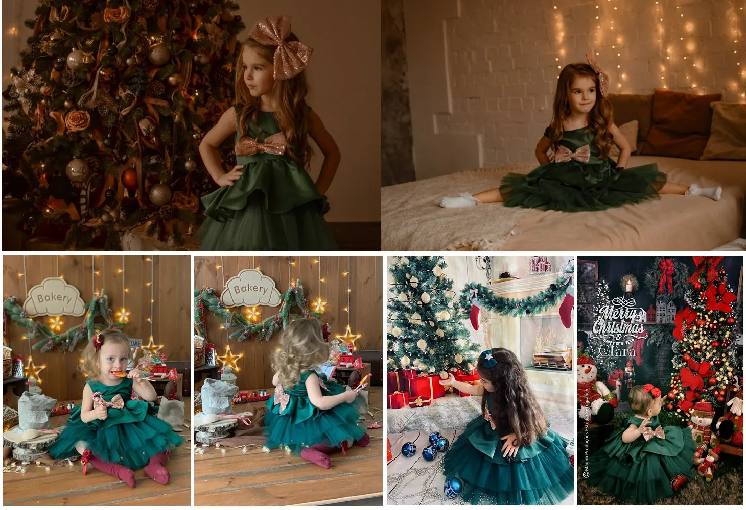 Kids Dress for Girls Christmas New Year Princess Eleagnt Party Tutu Prom Dresses Children Wedding Evening Bowknot Gown 1-5 Years girls dress princess costume kids clothes