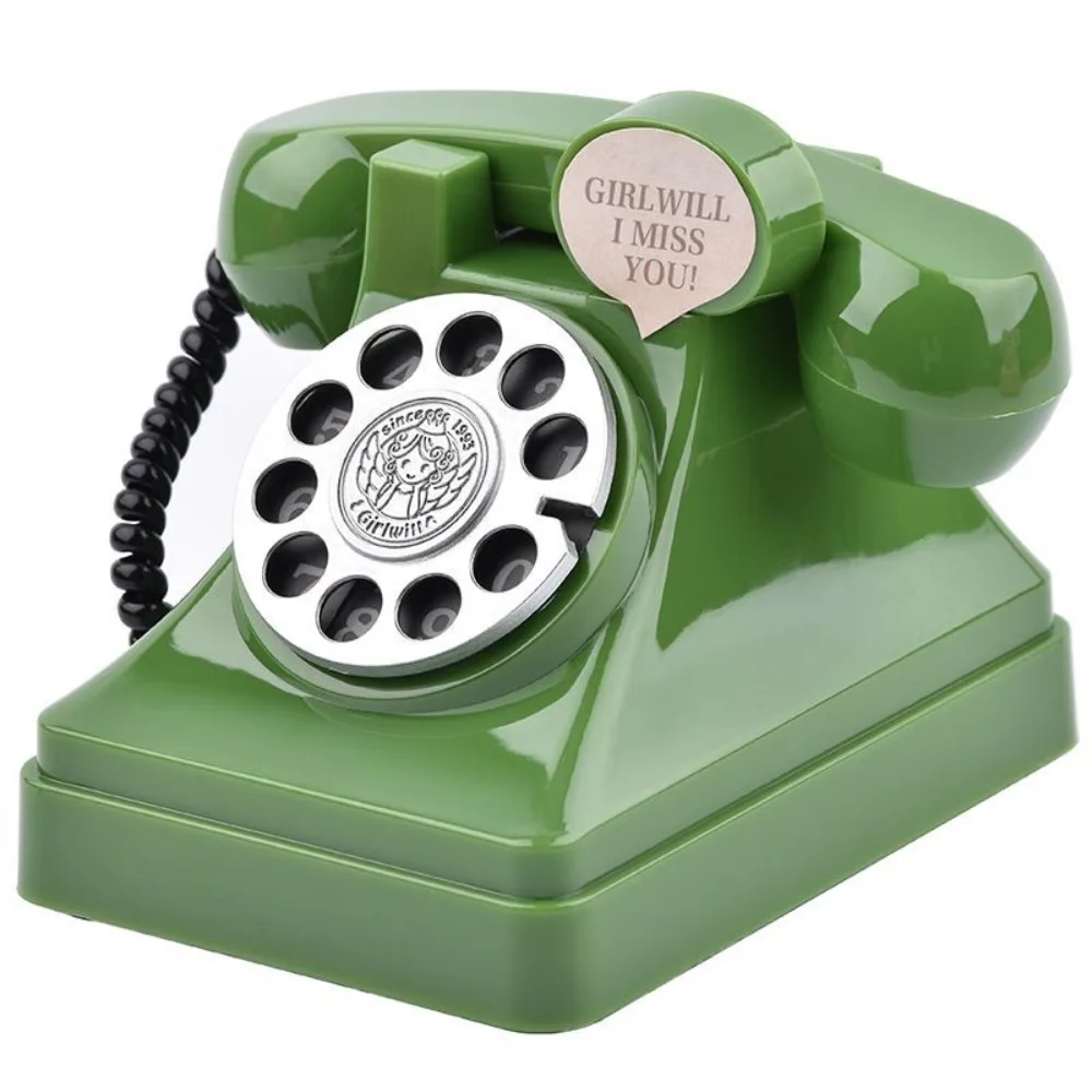 Salvadanaio a forma di telefono retro creativo per bambini_voghion.com