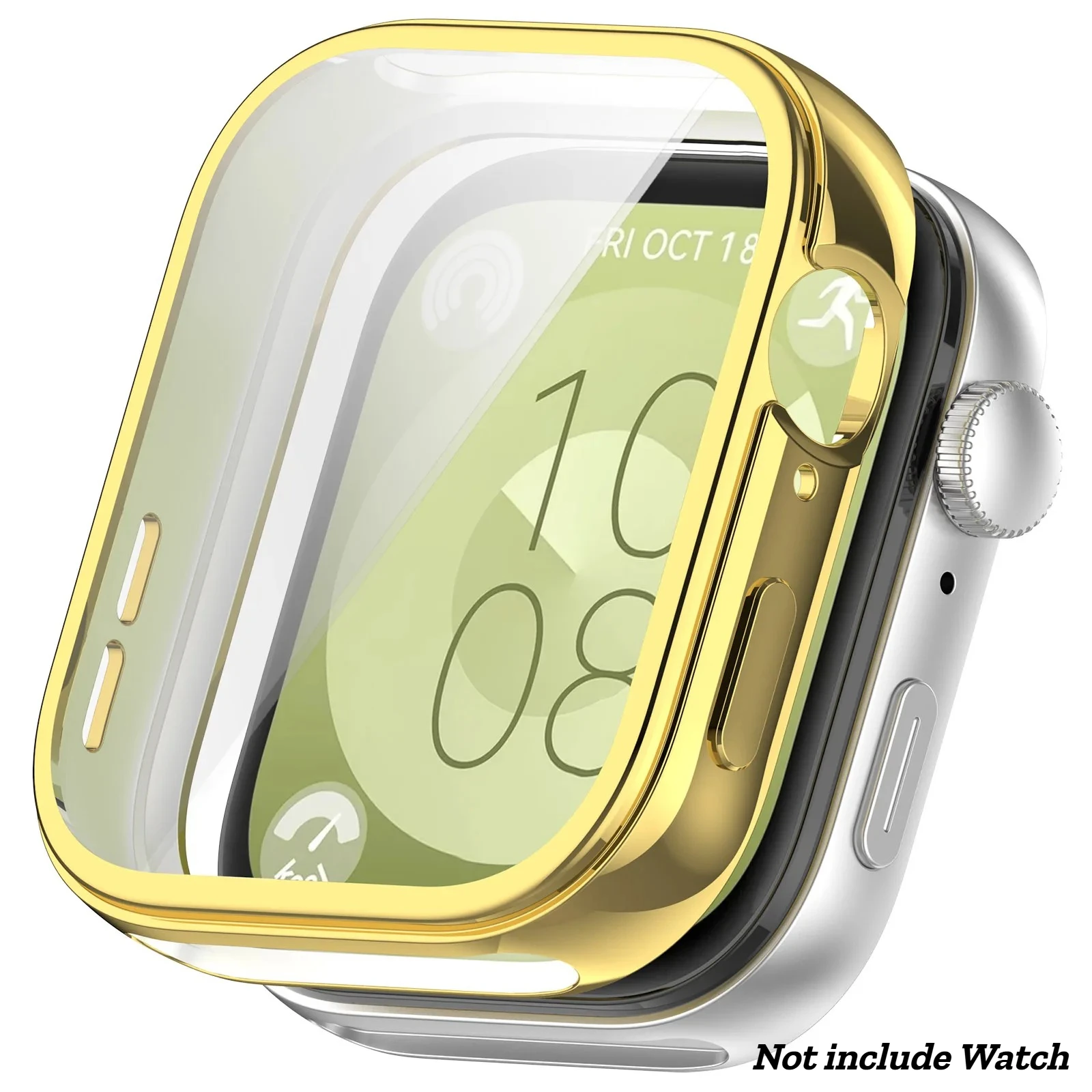 Premium TPU Screen Protector Case – Full Coverage Protective Bumper Shell for Huawei Watch Fit 3 Accessories