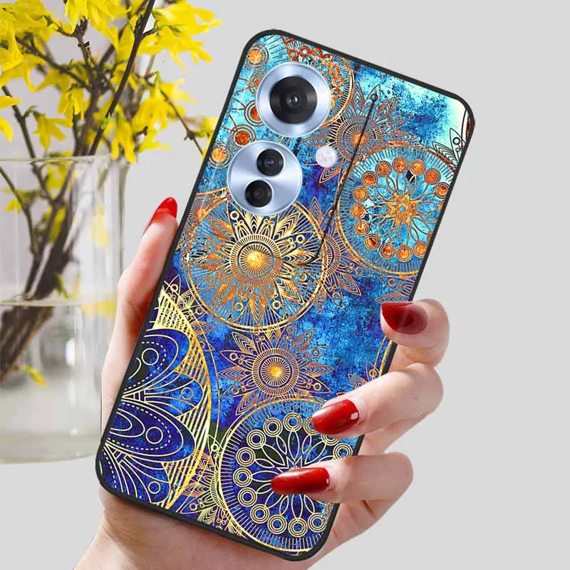 Black Marble Print Silicone Phone Cover - Fashionable Protective Shell and Soft TPU Case