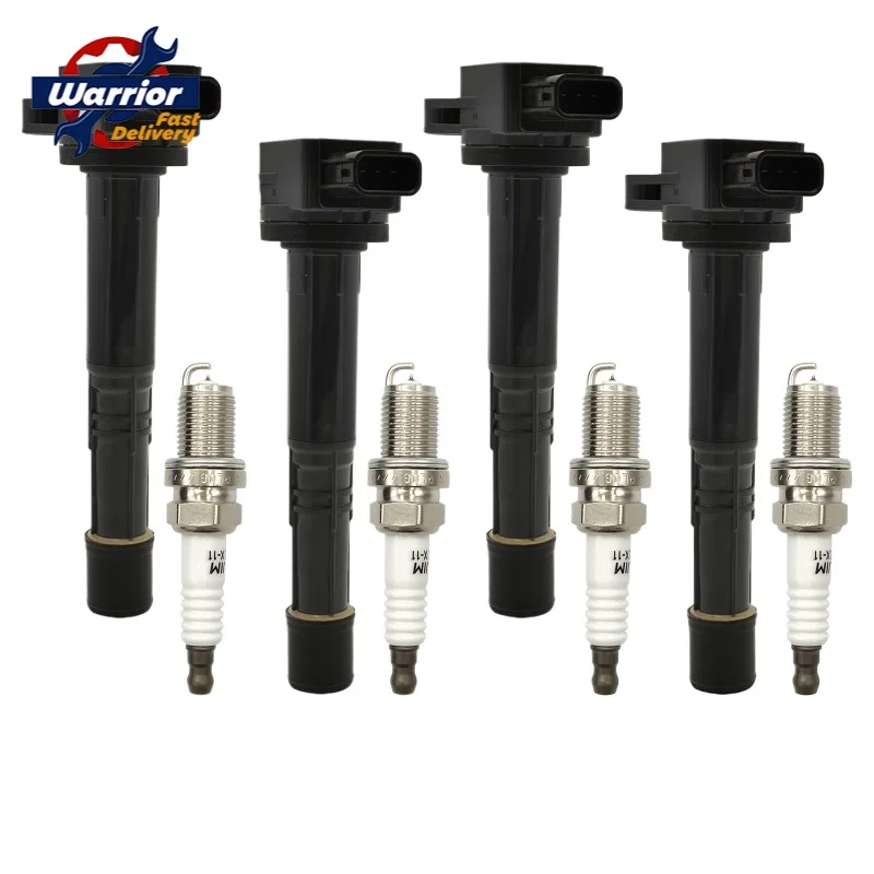 4PCS OEM 30520-PNA-007 30520PNA007 Ignition Coil for Honda Civic FD2 ...
