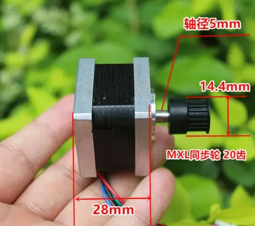 Motore Passo A Passo Minuscolo Di Comandi NEMA14 35mm/motore - Foto 6