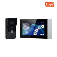 Visiophone filaire avec écran IPS de 7 pouces, télécommande Tuya, wi-fi, interphone visuel, sonnette de sécurité domestique à 120 degrés 2