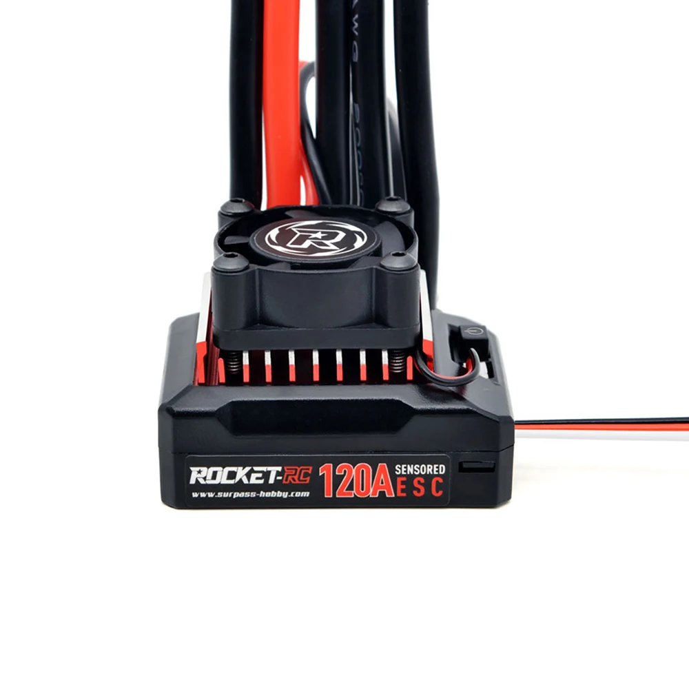 Rocket-RC ESC 120A Fără Perii Fără Senzor pentru Mașină RC 1/10