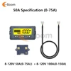 TY23 Battery Tester 8V-120V 50A 100A Coulomb Counter Meter Battery Capacity Indicator Li-ion Lifepo4 Coulometer LCD Voltmeter 6