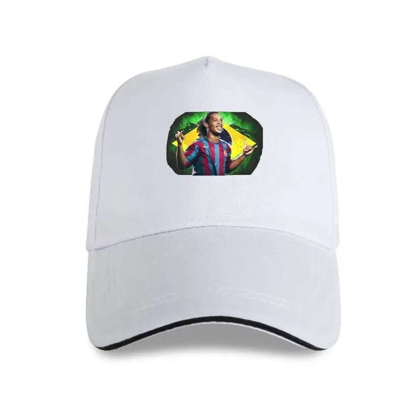 Nuovo Berretto Cappello Arrivo Ronaldinho Brasile/Barca Stampa Design Berretto Da Baseball Uomo Divertente Novità Ragazzo Ragazza Vestiti