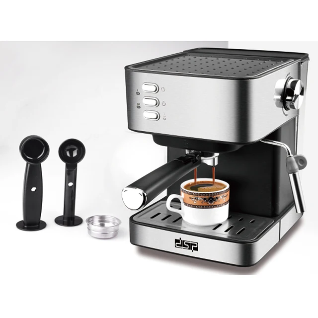Cafelffe Espresso Machine 15 Bar Expresso Coffee Machine With Milk Frother  Wand For Cappuccino&latte Coffee Maker Compact Design - Coffee Makers -  AliExpress