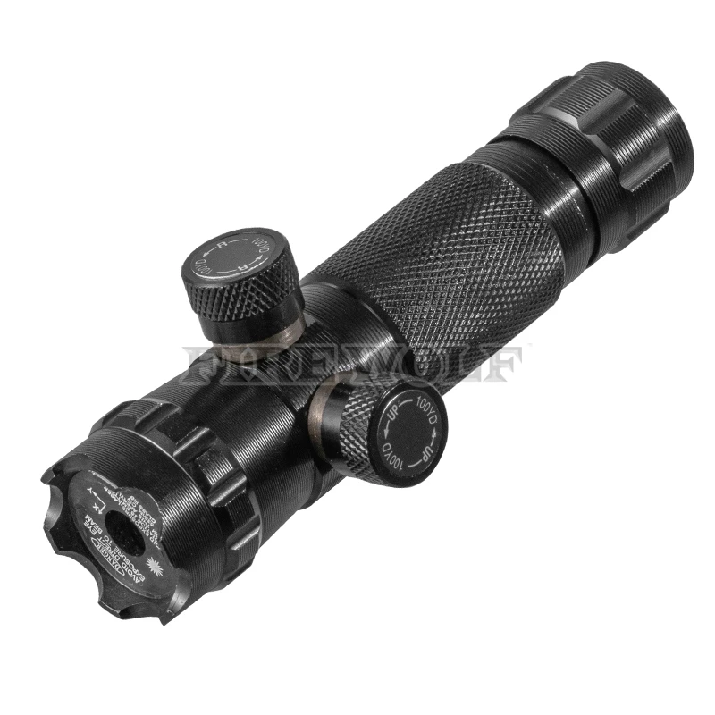 CX Laser Pointer Pen Red Laser Can Be Adjusted Up And Down Left Right Infrared Set Sight Calibrator Hand-adjusted Pointer