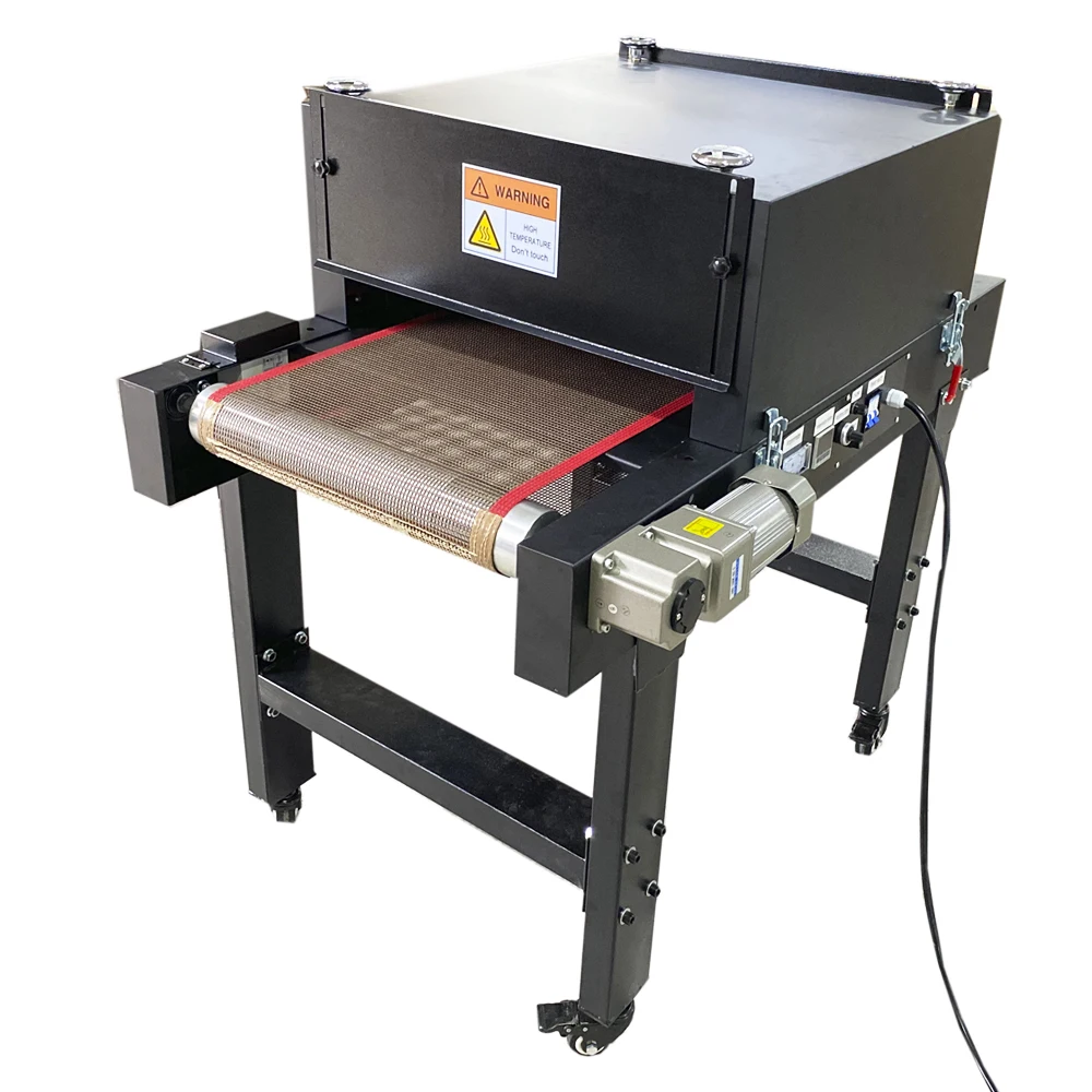 

220V 3500W небольшая футболка конвейерная туннельная сушилка 3.9ft. Длинный пояс для трафаретной печати DTF дюйма
