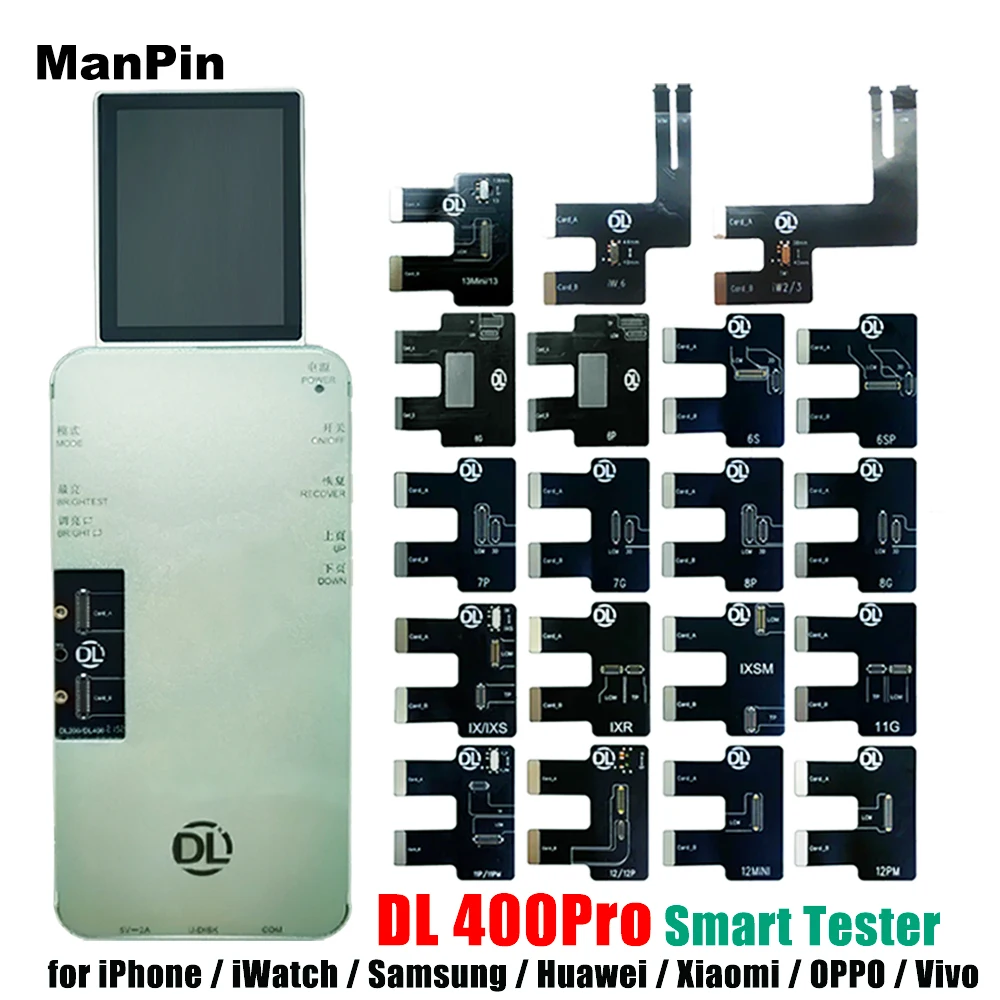 

DL400Pro Screen Tester Display Touch Testing True Tone Recover Repair For iPhone iWatch Samsung Huawei 14 Plus 13 Mini 12Pro Max