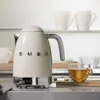 50's Retro 7 Cup Stainless Steel Variable Temperature Electric Kettle with 7 Temperature Settings, Led Display, Swivel Base 2