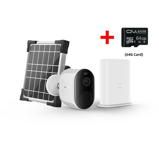 EC4 Camera Solar Panel Outdoor Spotlight 4MP HD IP Video Surveillance Webcam Wireless WiFi Smart Home Security CCTV Cam