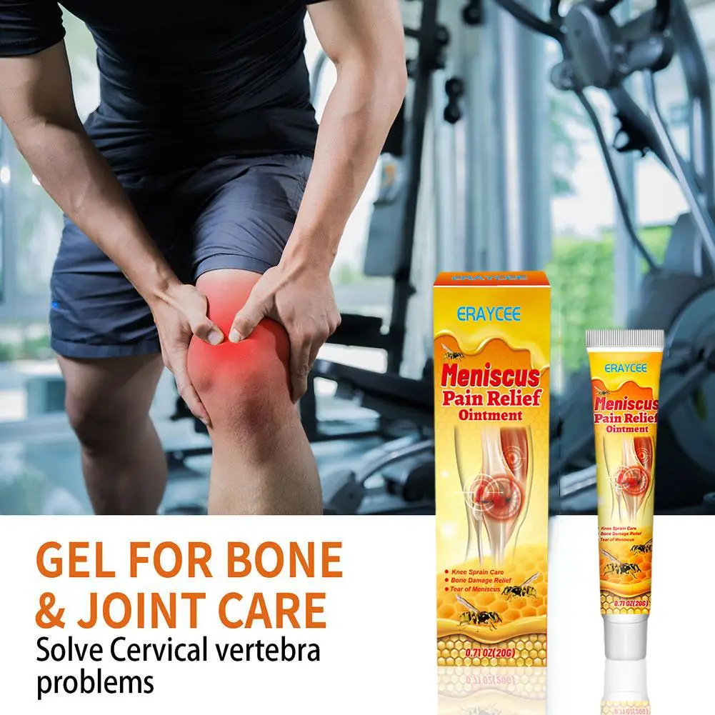 Pain Ointment Gel 5Pcs Bee Pain Relief for Arthritis Joint Knee Neck Lumbar Sciatica