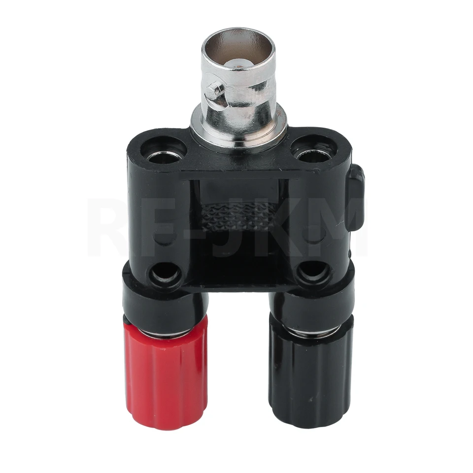 Prise Male à 4MM Reliure Bornes Fiche Banane Jack Femelle Connecteur Coaxial Adapte Connecteur BNC Adaptateur Connecteur Adaptateur Noir Et Rouge