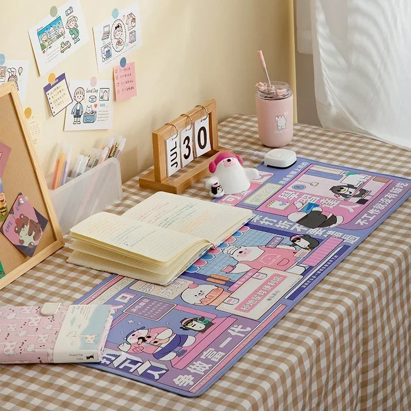 Cute Mouse Pad Large Gaming Mousepad Compute Mouse Mat Gamer Stitching Desk Mat Xxl 900X400 Per Pc Keyboard Gamer Mouse Carpet