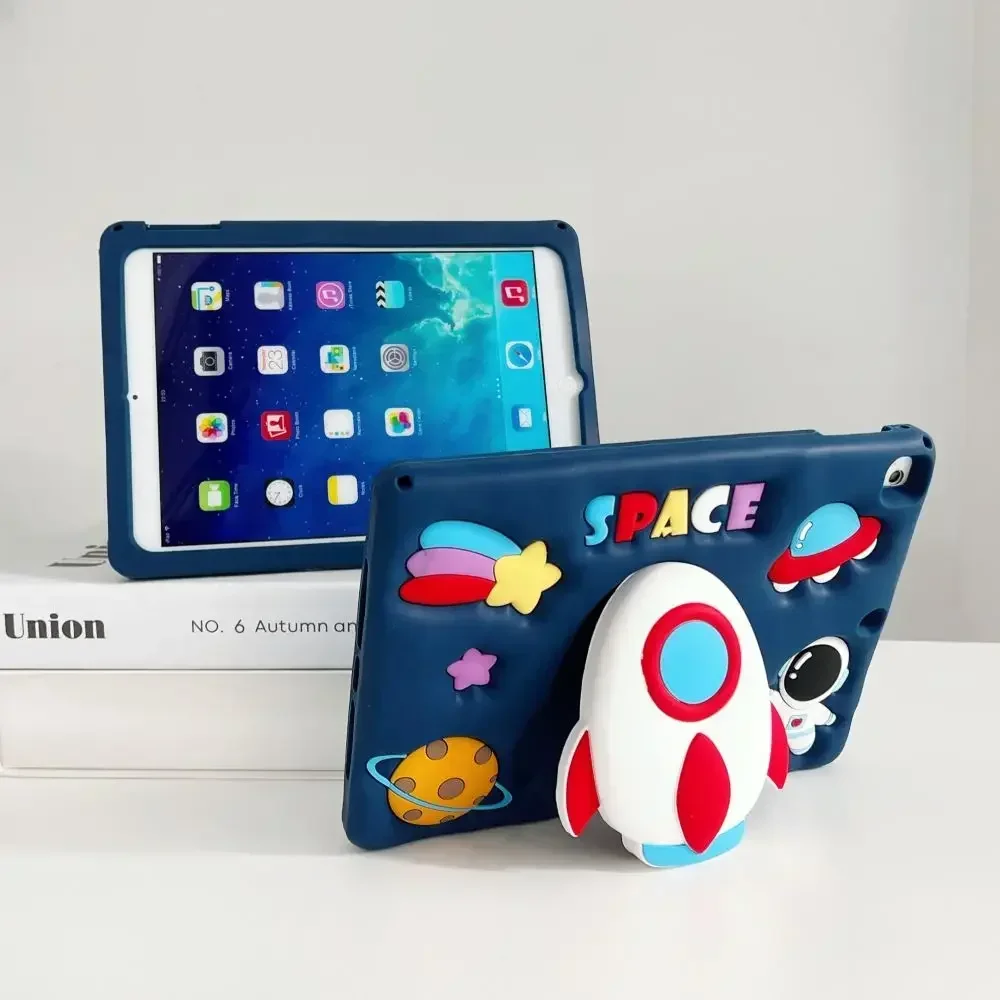 Cute Case with Rocket Stand
