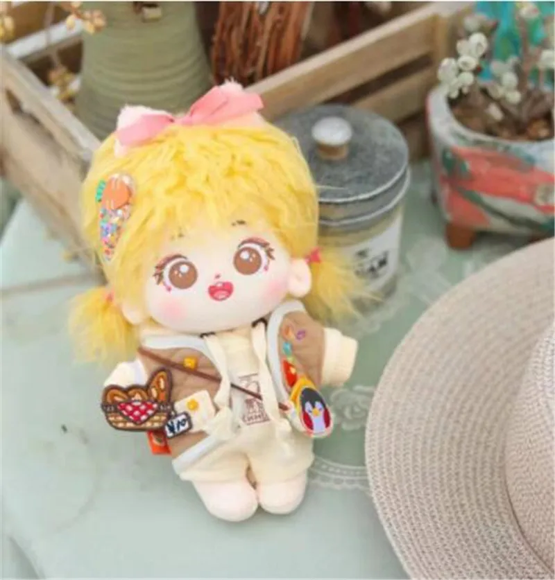 

20cm PP Cotton Replaceable Clothes Doll 20 CM Soft Touch Stuffed Doll Without Clothes Children's Christmas Gifts .
