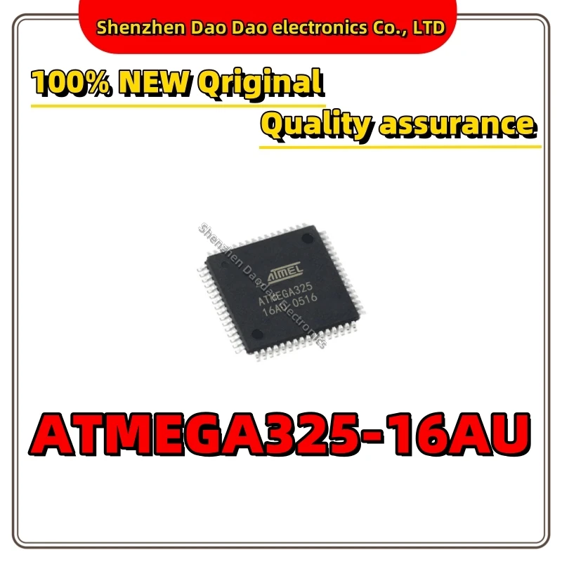 ATMEGA325-16AU ATMEGA325-16 ATMEGA325 8-bit microcontroller MCU QFP-64 integrated IC NEW