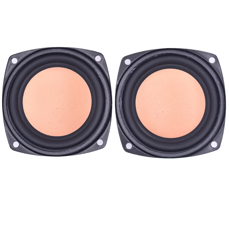 Tenghong 2pcs 3 Inch Full Range Audio Speaker 4 Ohm 20W Bass Multimedia Loudspeaker Des ktop DIY 5