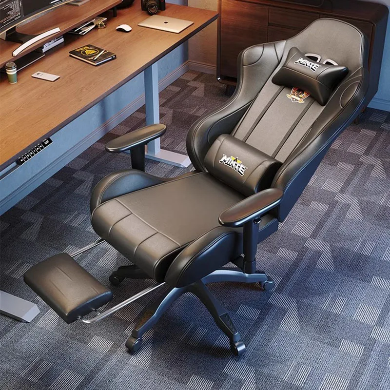 

Executive Backrest Gamer Chair Office Recliner Swivel Relaxing Desk Chair Computer Armchair Game Chair Silla Gamer Furniture