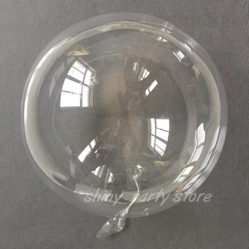 Transparent Round Heart Helium Balloons, Happy Birthday Party Decoration, Wedding Decor, Valentines Day, Big lOVE Supplies, 18"