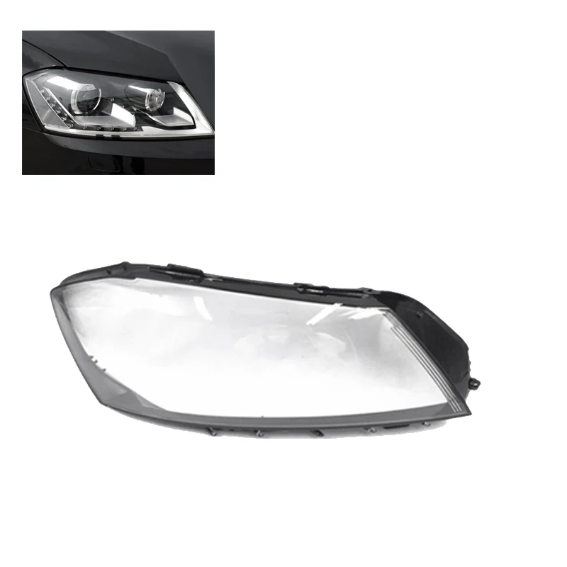 

Car Front Headlight Head Lamp Lens Cover Shell Lampshade For B7 2011 2012 2013 2014 2015 Right