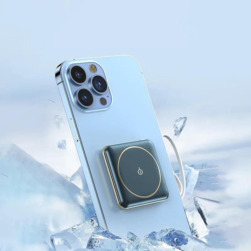 Xiaomi 50000mAh Mini Magnetic Wireless Power Bank Charger Fast Charging Thin External Battery For iPhone Huawei Samsung Xiaomi 2