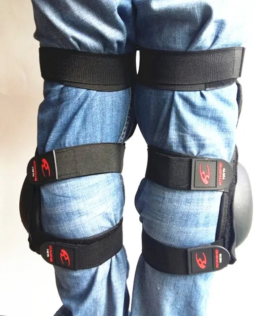 KOMINE 오토바이 충격 방지 기어 로드 레이서 무릎 벤드 전문 슬라이더 무릎 패드