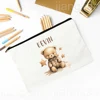 Personalized Pencil Case Custom Name Stationery Supplies Storage Bags Travel Toiletry Pouch Makeup Bag Boys Girls Birthday Gifts 5