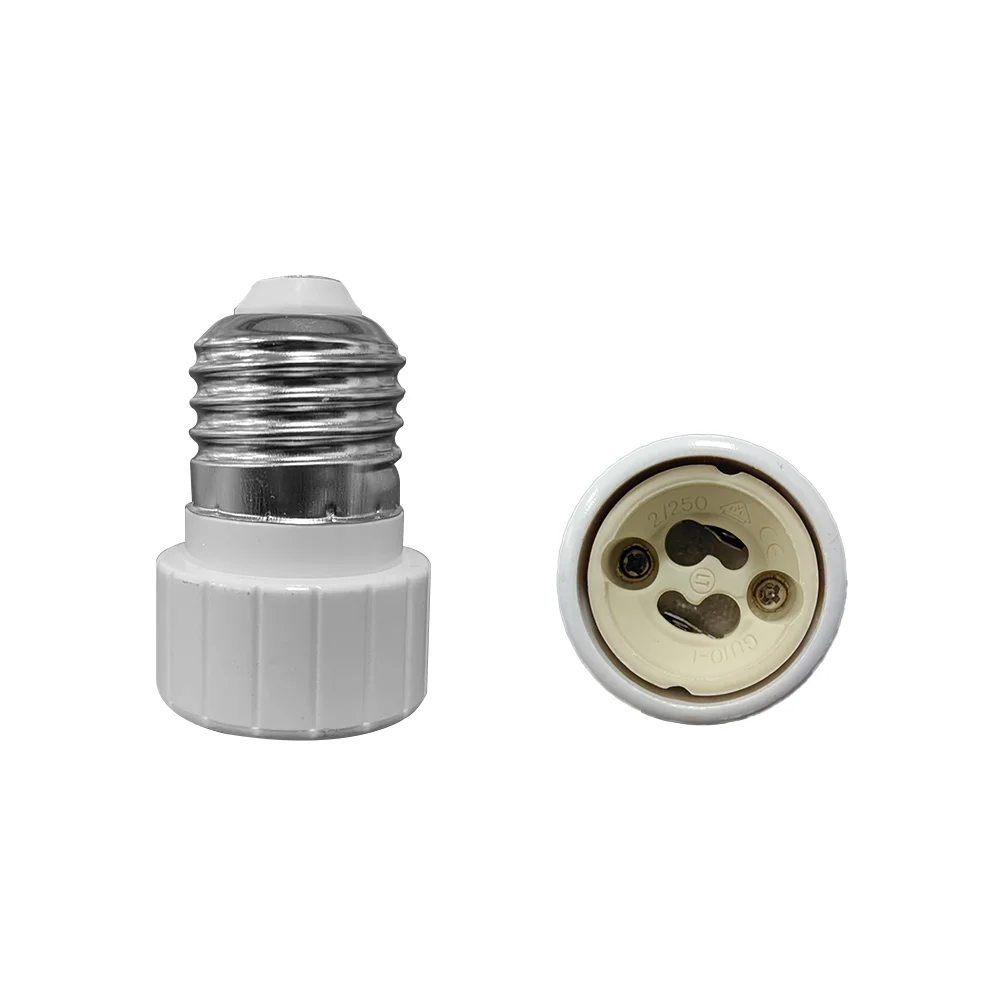 Description Picture 2 of item5/10/20PCS E27 To GU10 Ceramics Lamp Holder Adapter Fireproof Material Lamp Holder Converters Socket Adapter Light Bulb Base