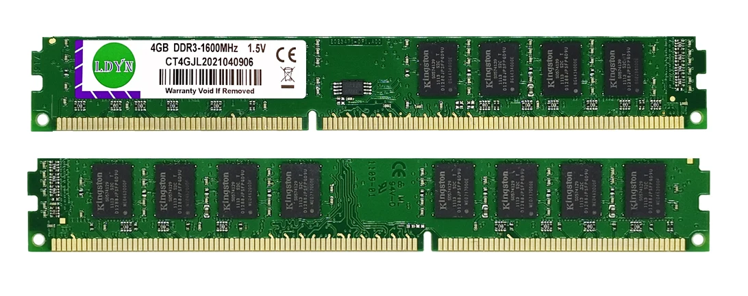 Pour Kingston original PC mémoire RAM 2 go PC2 DDR2 4 go DDR3 8 go 667MHZ  800MHZ 1333MHZ 1600MHZ 8 go Module de mémoire d'ordinateur de bureau -  AliExpress