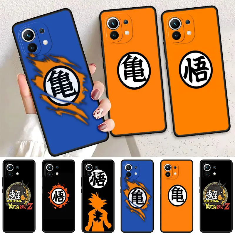 

Case For Xiaomi Mi Poco X3 NFC 11T Pro 11 Lite 12 X5 13 X4 GT 10T 9T M5 M3 C40 F1 Silicone Phone Cover Anime Dragon Ball Logo