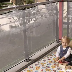 Filet d'escalier de haute qualité, pratique et Durable, garde boue de balcon pour la maison 