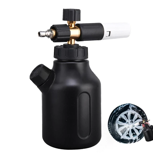 Dropship 1 4 Snow Foam Lance Pressure Washer Spray Gun For Car Wash Soap  Cannon Bottle to Sell Online at a Lower Price