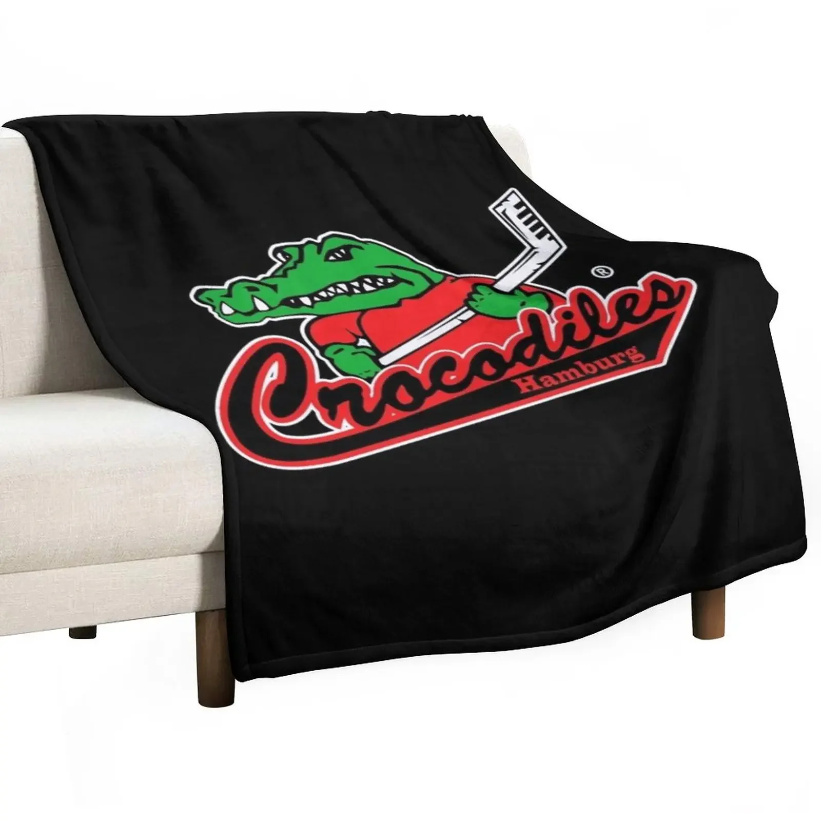 

Crocodiles Hamburg Throw Blanket Bed Fashionable Moving Thermals For Travel Loose Blankets