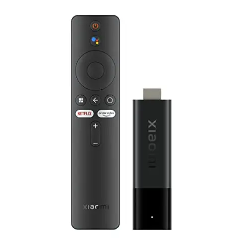 Xiaomi TV Stick 4K Versione Globale, Dispositivo Portatile per Streaming 4K, Android TV ™   Dongle Smart TV con 11 porte HDMI e Assistente Google integrato
