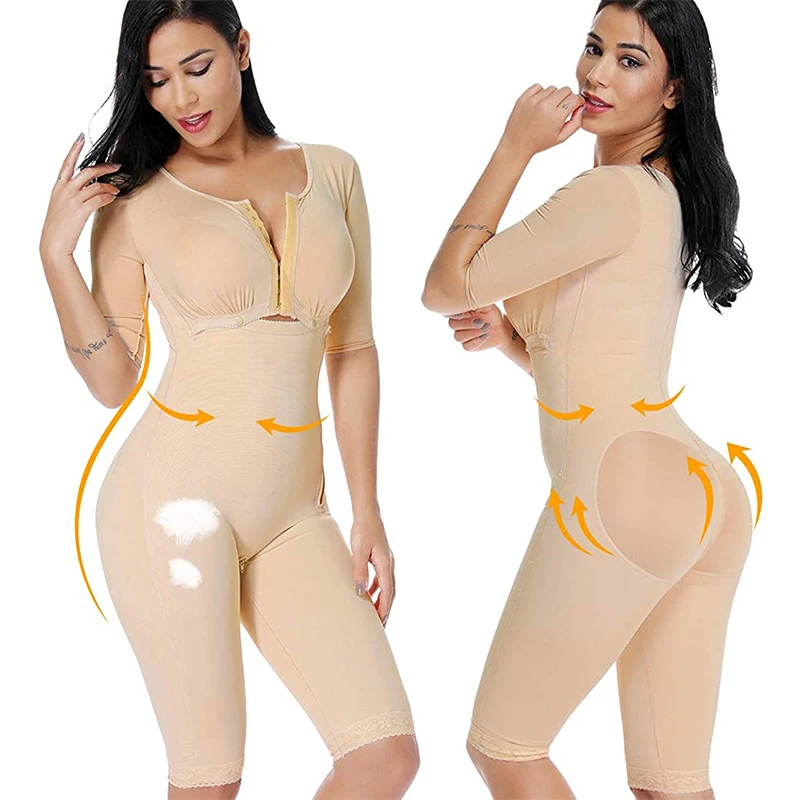 Shapewear for Women Tummy Control Full Body Shaper Butt Lifter Thigh Slimmer Bodysuit Fajas Colombianas