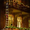LED Christmas Ladder Lights with Santa Claus Doll String Light with Remote for Indoor Outdoor Home Garden Christmas Decor 1