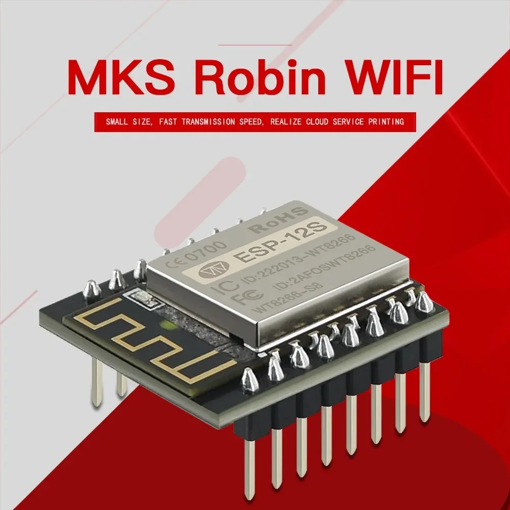 ES-3D 프린터 부품 무선 라우터, ESP8266 와이파이 모듈, MKS 로빈-와이파이 스마트폰 앱 리모컨, MKS 로빈 마더보드