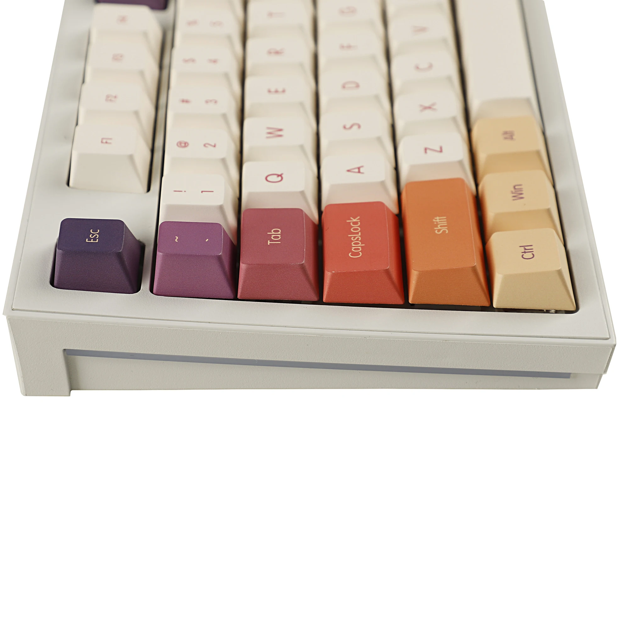 Iso Nuvem Dye Sub Keycaps Grupo 17 mm de Espessura Alemão Francês Grosso Pbt Cherry Keycap Perfil para Qwertz Azerty Teclado mx - Imagem 4