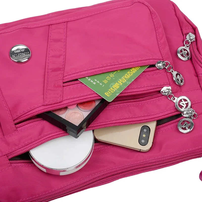 Women's casual large capacity crossbody bag, multifunctional waterproof shoulder bag, shopping handbag