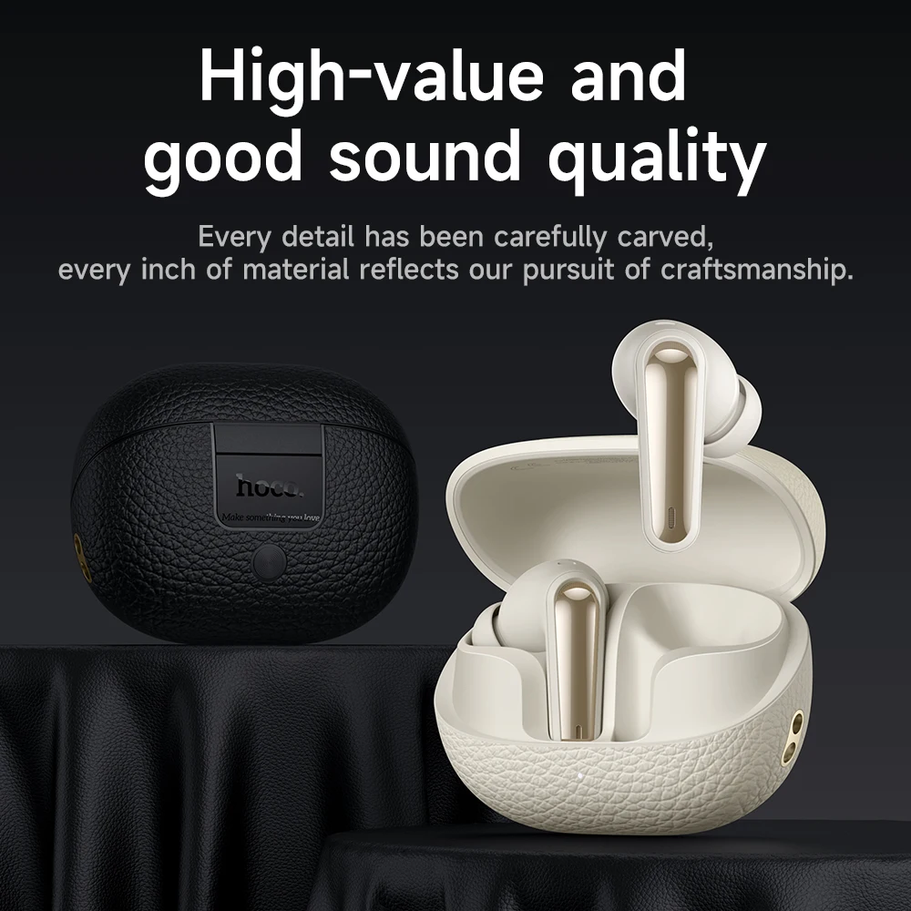 EQWEL ENGLISH 3 新品 HOCO EQ23 Plus TWS Earphone Bluetooth 5.4 Noise Canceling